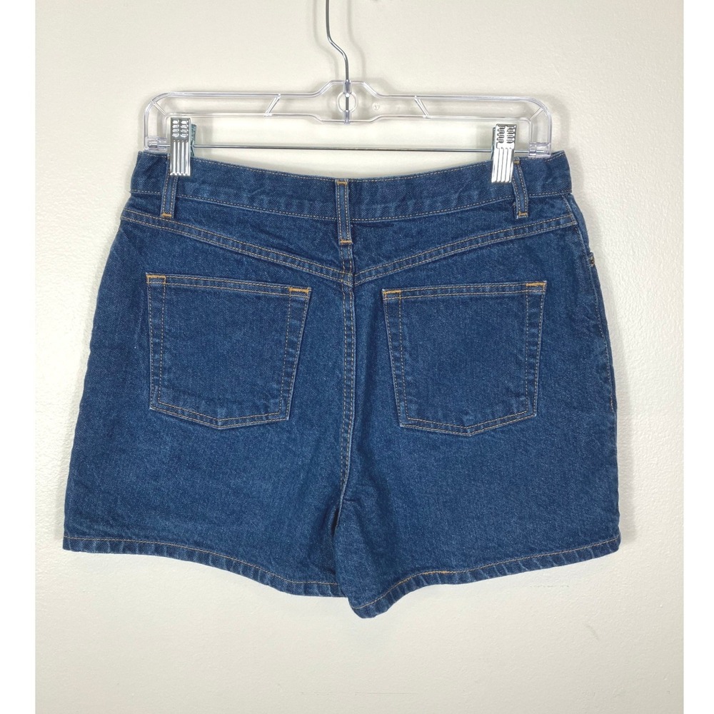 Vintage Forenza High Rise Cotton Denim Jean Short 90's Preppy Retro Boho - Picture 2 of 5